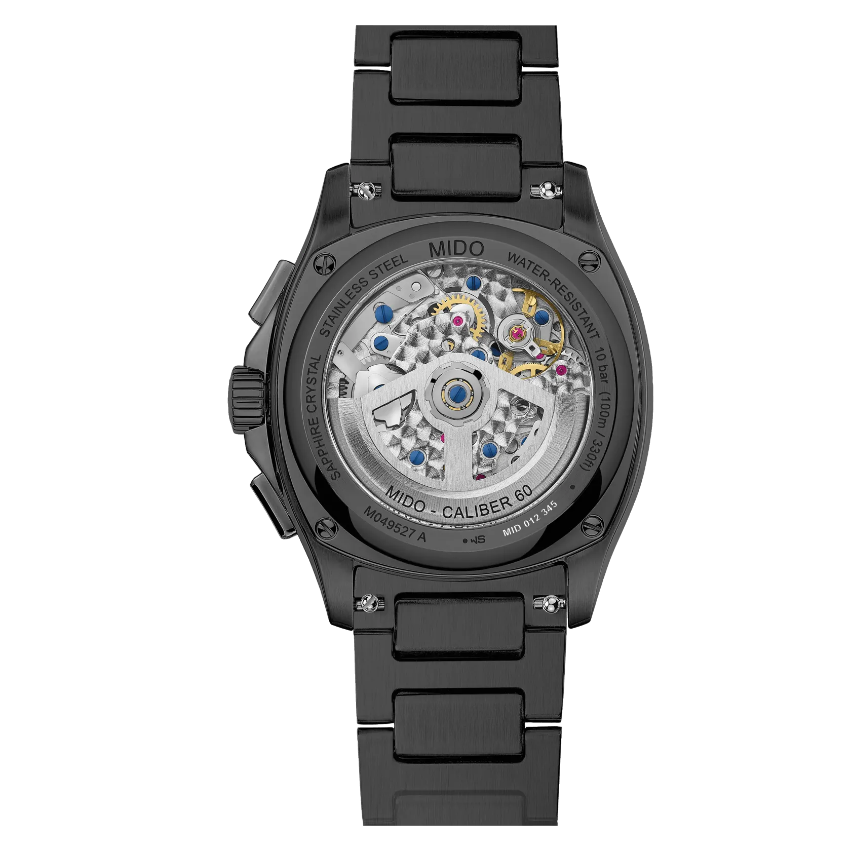 Mido Multifort TV Chronograph Otomatik Gri M0495273308100 detay görseli 2