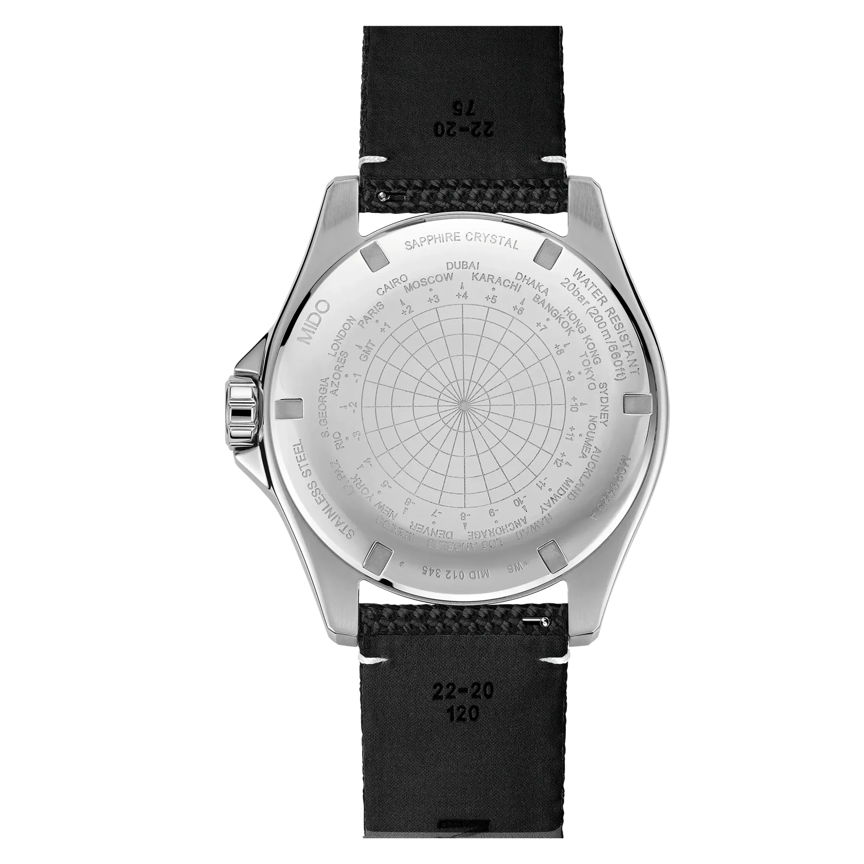 Mido Ocean Star GMT Otomatik Siyah M0266291705101 detay görseli 1