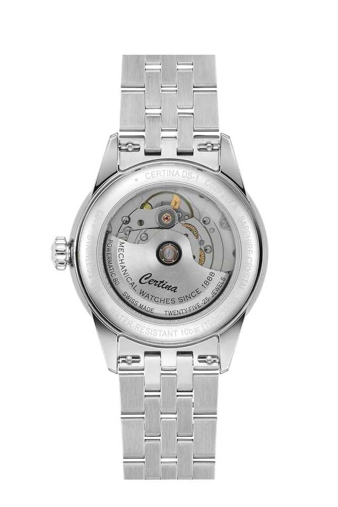 Certina DS-1 38mm Otomatik Mavi C0292071104100 detay görseli 1