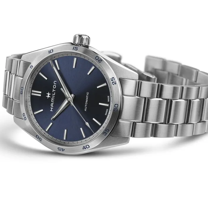 Hamilton Jazzmaster Performer Otomatik Mavi H36215140 detay görseli 1