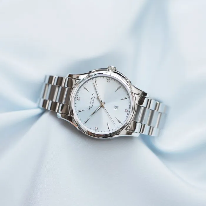 Hamilton Jazzmaster Otomatik Mavi H32315142 detay görseli 4