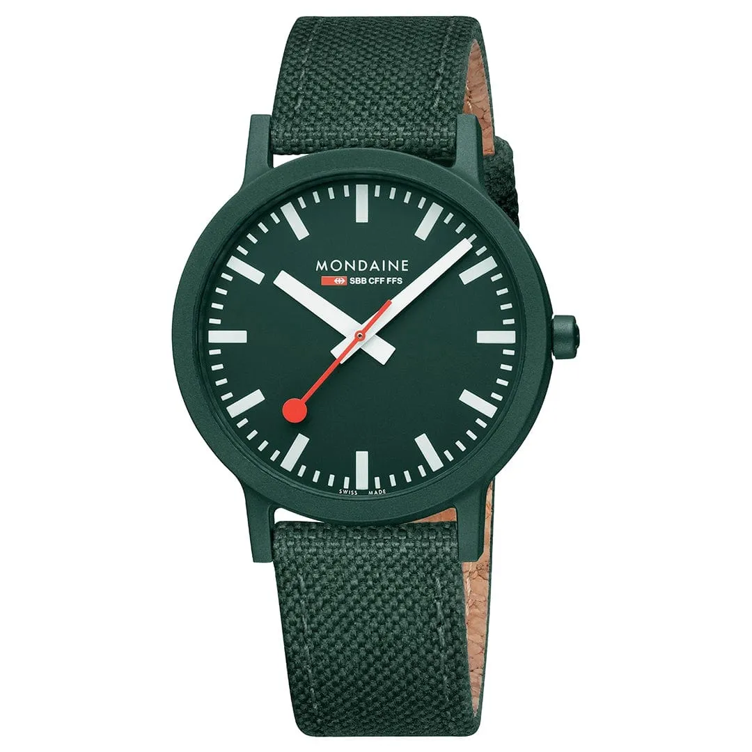 Mondaine Essence Forest Green MS141160LF detay görseli 1