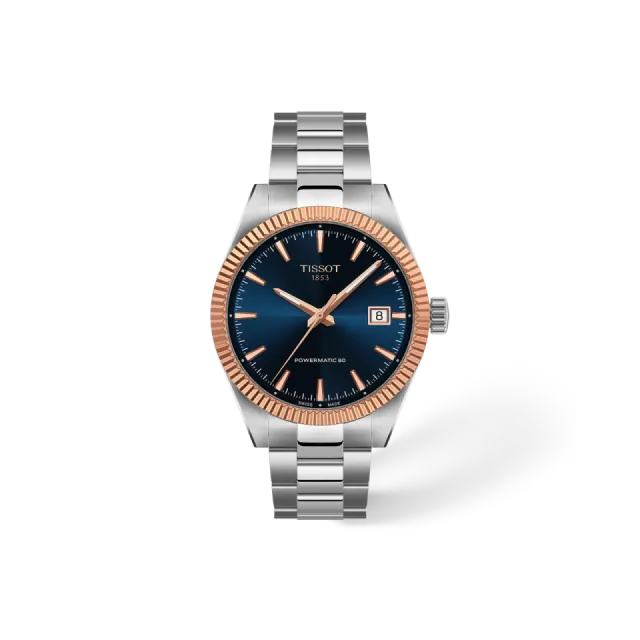 Beğenmek için çift tıkla Tissot Gentleman Otomatik Mavi T9348074104100 Görsel 1