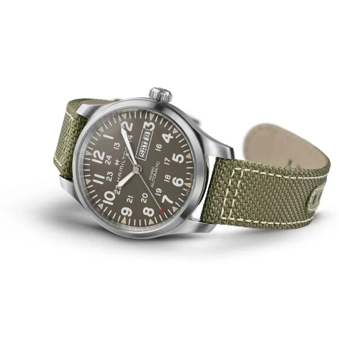 Hamilton Khaki Field Day Date Otomatik Gri H70535081 detay görseli 4