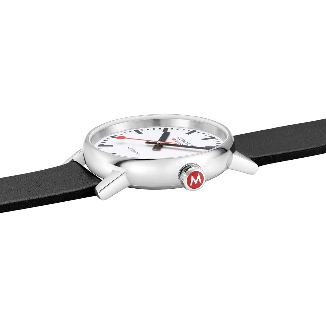 Mondaine Evo2 Otomatik Siyah MSE40610LBV detay görseli 3