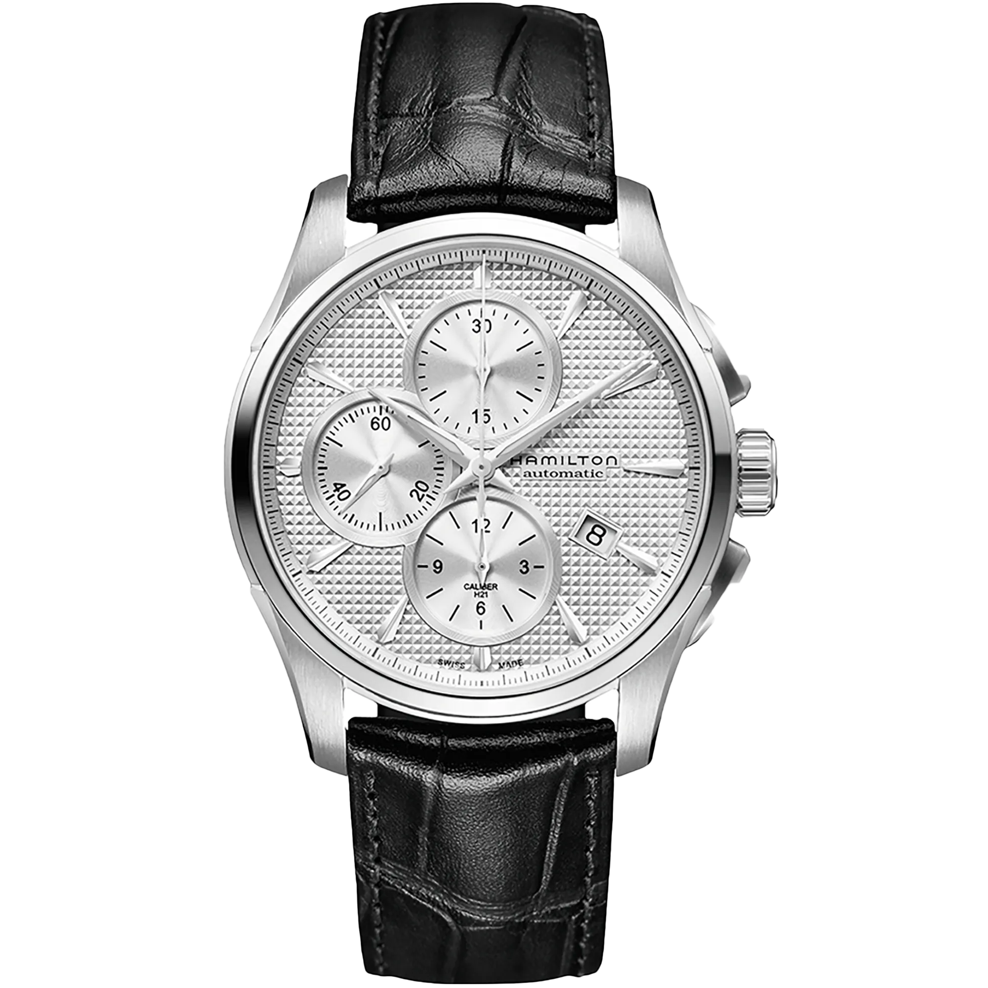 Hamilton Jazzmaster Auto Chrono Silver H32596751 detay görseli 1