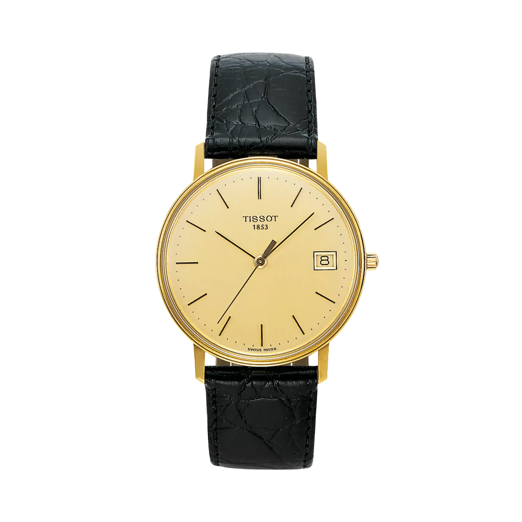 Tissot Goldrun Hesalite Gold 33.7mm Şampanya T71340121