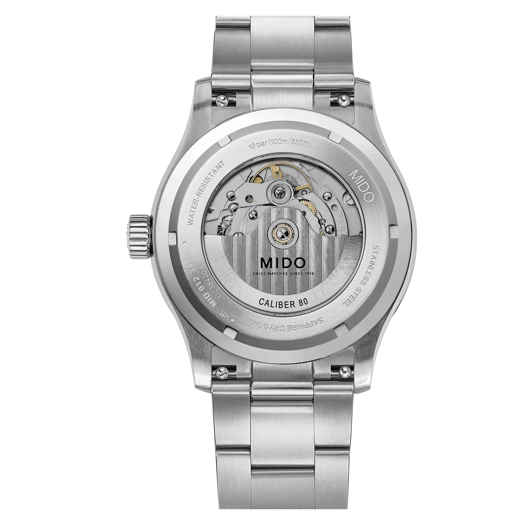 MIDO Multifort M Otomatik Siyah Gri M0384301105100 detay görseli 1