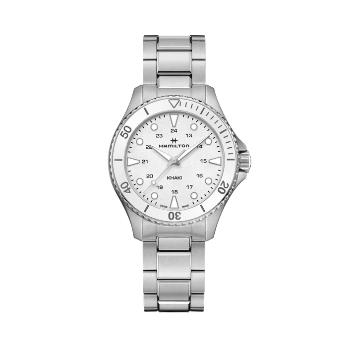 Hamilton Khaki Navy Scuba Quartz White H82221110