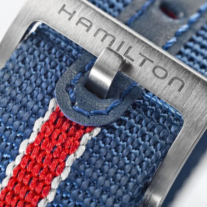 Hamilton American Classic Pan Europ Day Date Auto Blue H35405741 detay görseli 5