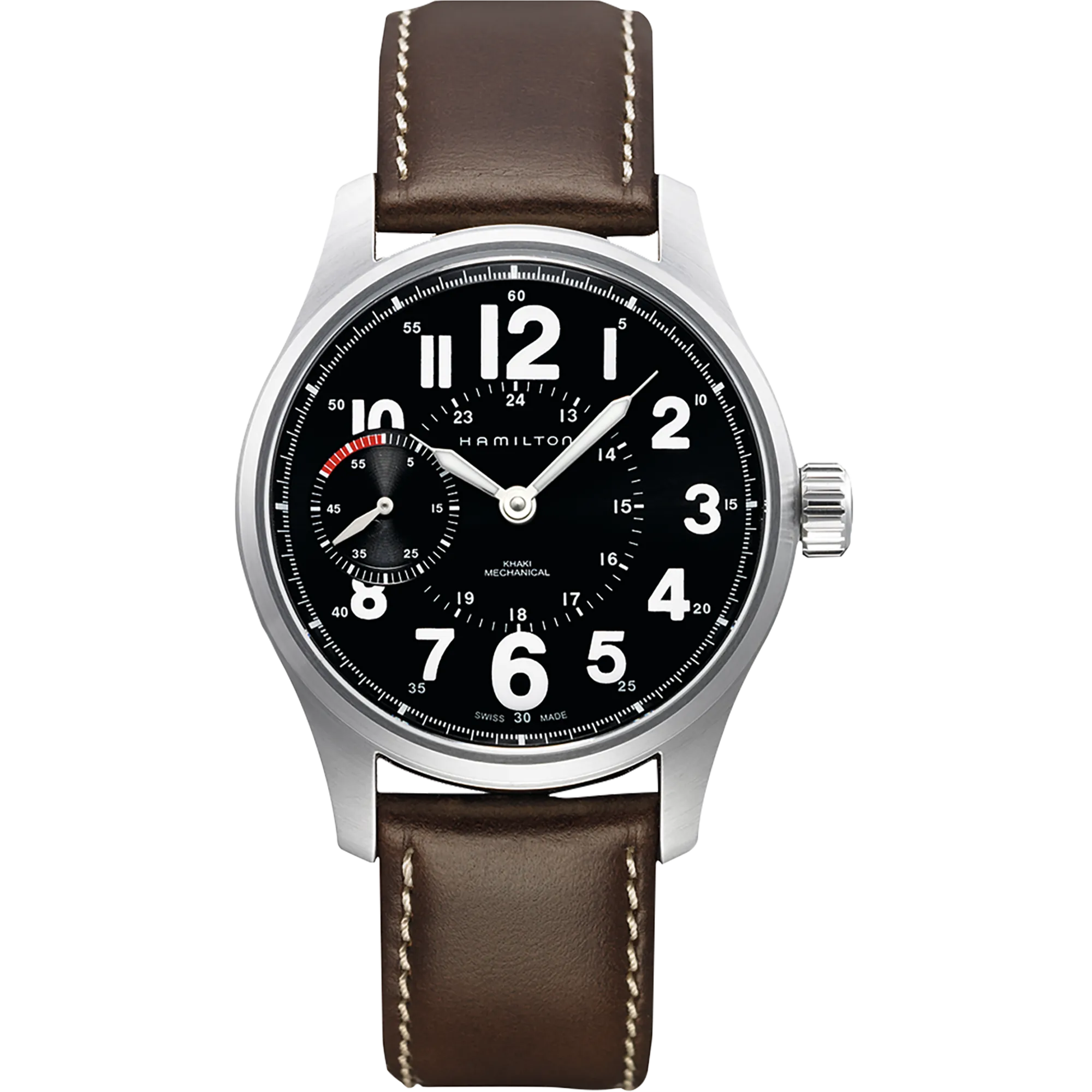 Hamilton Khaki Field Officer Mechanical Black H69619533 detay görseli 1