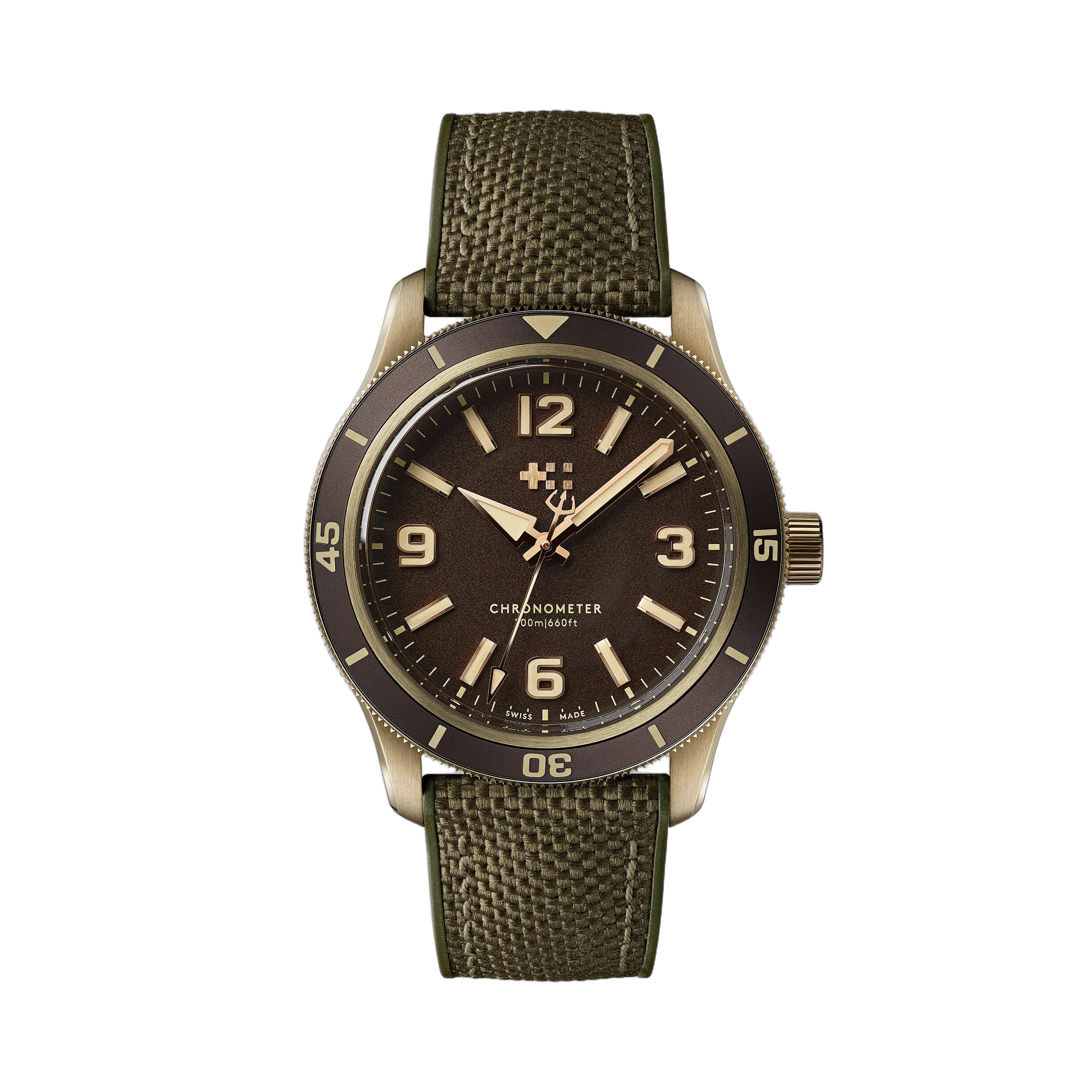 Christopher Ward C60 Trident Biscay Bronze Otomatik Brown C6039C3H1B0KK0HV
