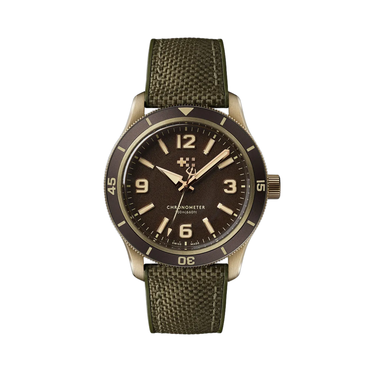 Christopher Ward C60 Trident Biscay Bronze Otomatik Brown C6039C3H1B0KK0HV