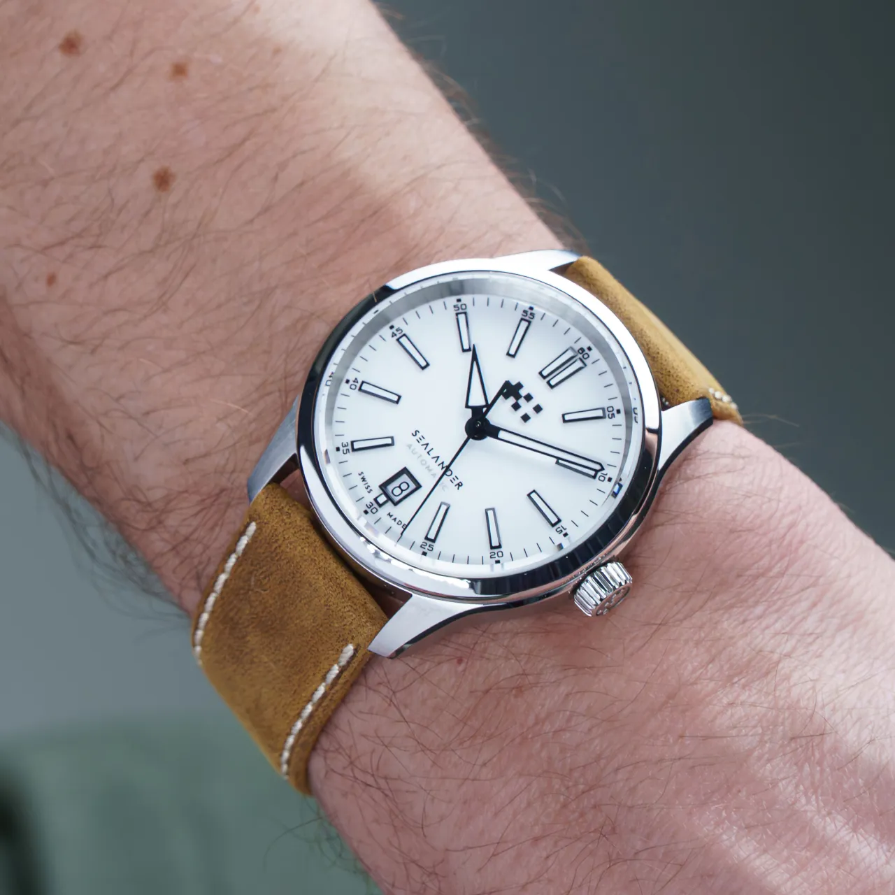 Christopher Ward C63 Sealander Automatic White C6339ADA4S00W0VC detay görseli 1