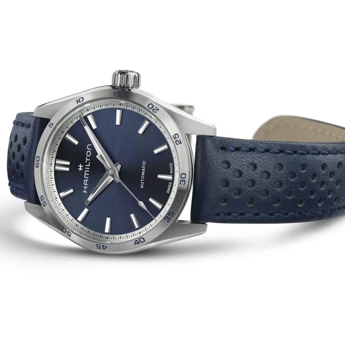 Hamilton Jazzmaster Performer Auto Mavi H36115640 detay görseli 2