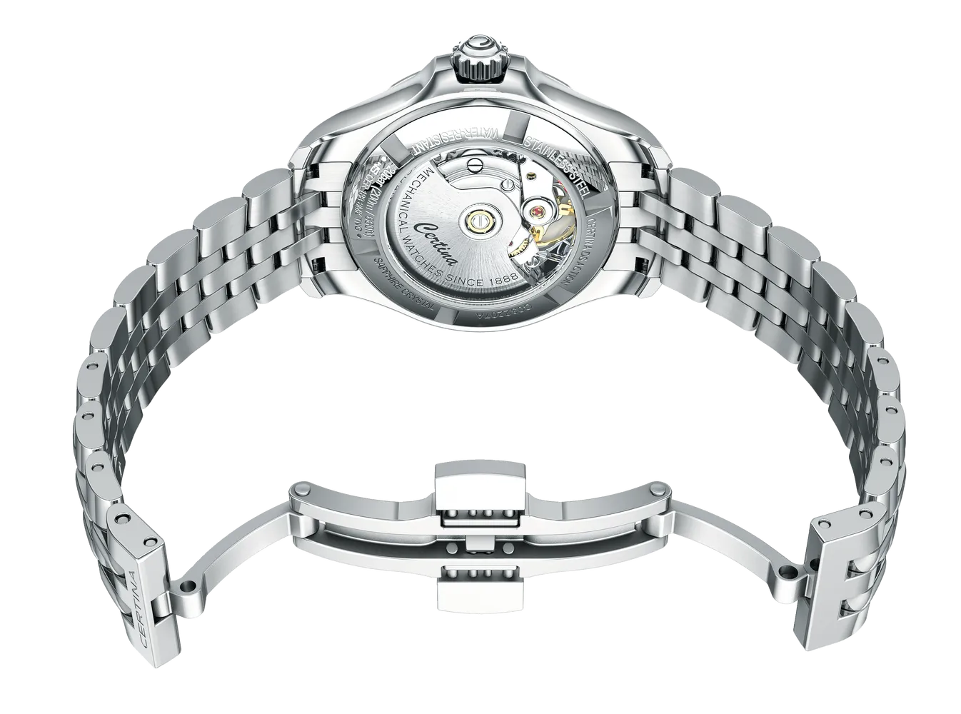 Certina DS Action Lady Powermatic 80 Mother Of Pearl C0322071111600 detay görseli 2