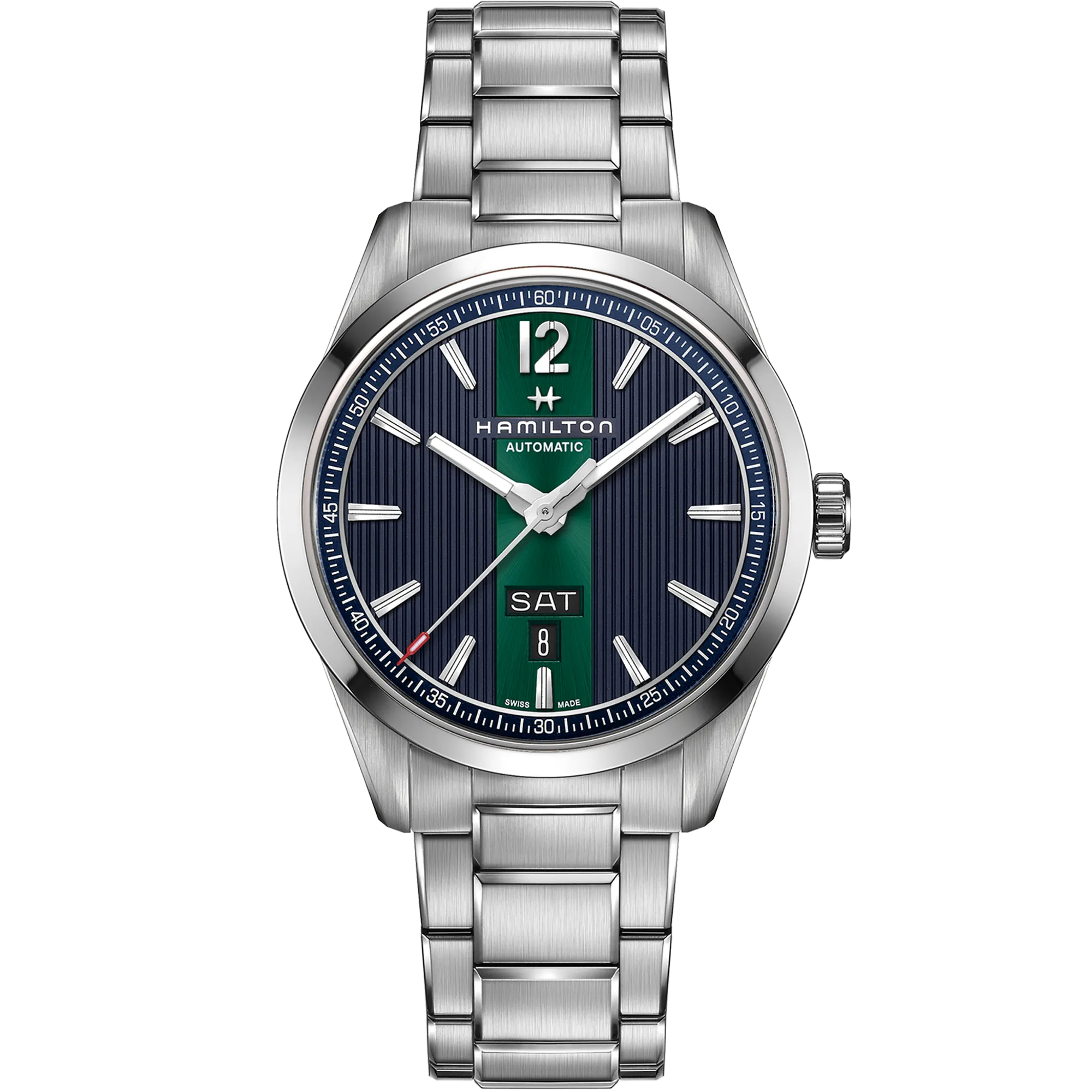 Hamilton Broadway Day Date Auto Otomatik Mavi H43515141 detay görseli 1