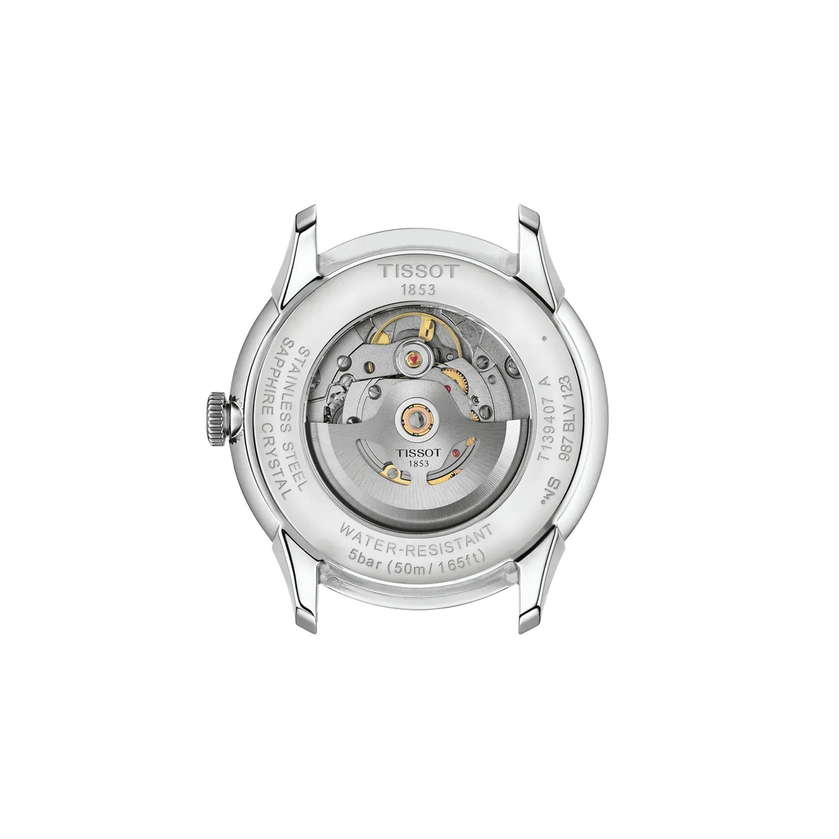 Tissot Chemin Des Tourelles 42mm Otomatik Tunç T1394071106800 detay görseli 2