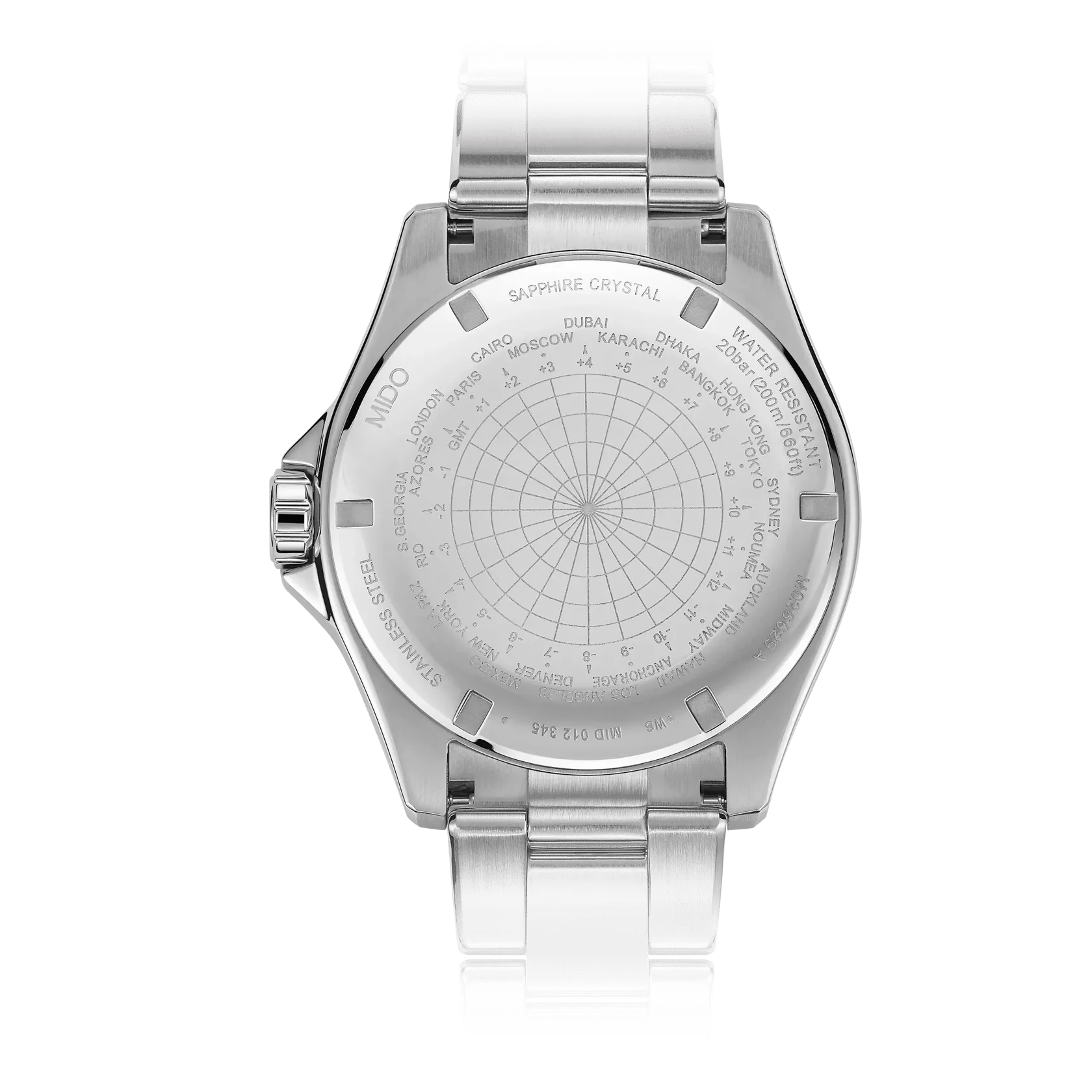 MIDO Ocean Star GMT Otomatik Siyah M0266291105101 detay görseli 1