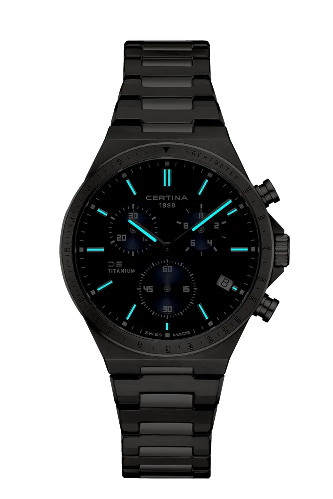 Certina DS-7 Chronograph Blue C0434174404100 detay görseli 1