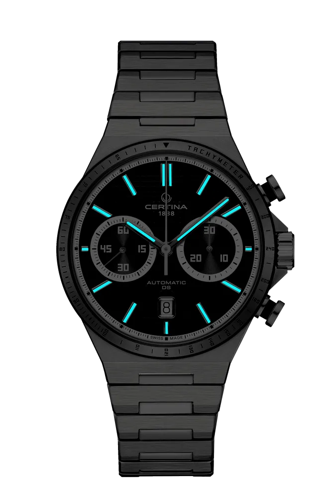 Certina DS-7 Chrono Auto Otomatik Siyah C0434272105100 detay görseli 1