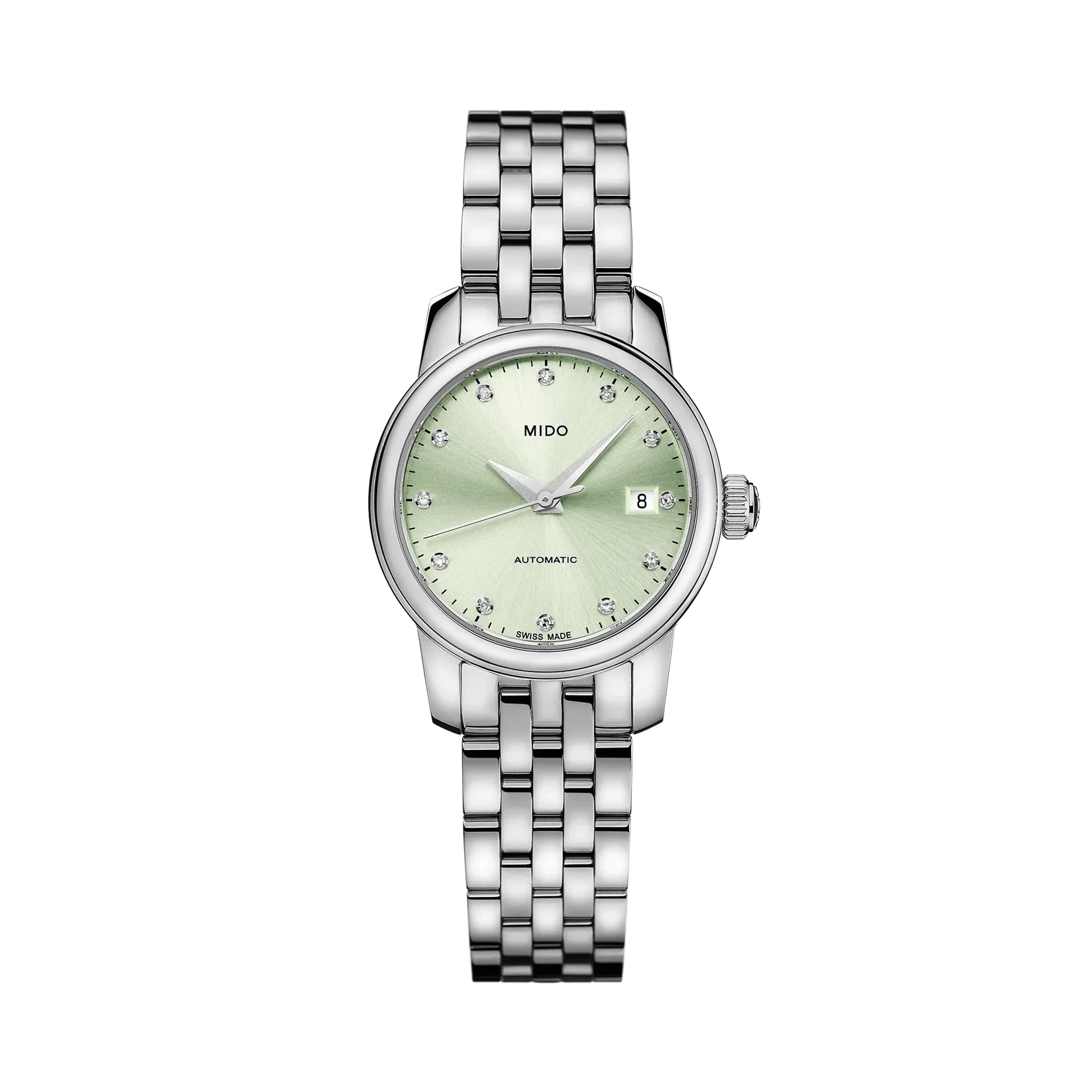 Mido Baroncelli Lady Twenty Five Otomatik Yeşil M0390071109600