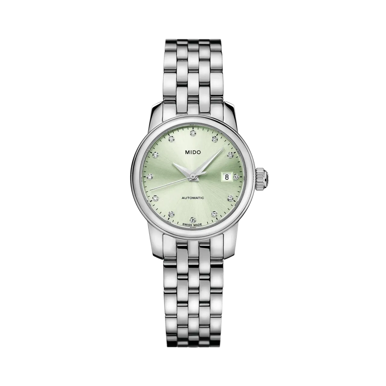 Mido Baroncelli Lady Twenty Five Otomatik Yeşil M0390071109600