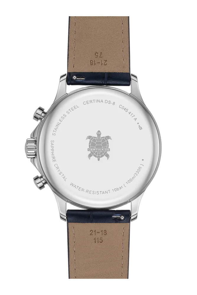 Certina DS-8 Chrono Blue C0454171604100 detay görseli 2