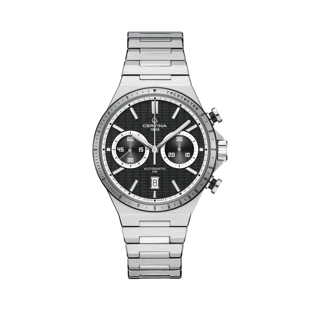 Certina DS-7 Chrono Auto Otomatik Siyah C0434272105100
