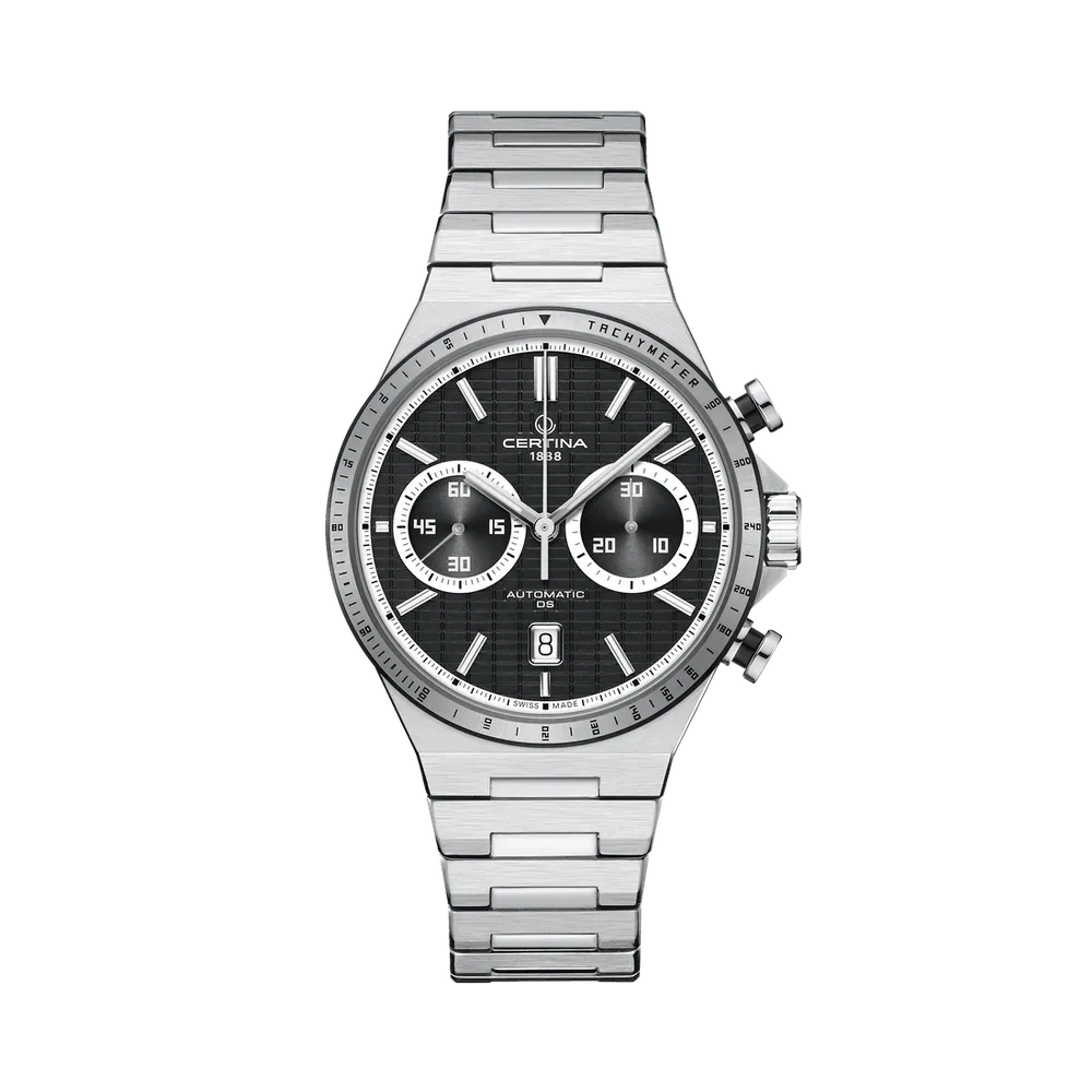 Certina DS-7 Chrono Auto Otomatik Siyah C0434272105100