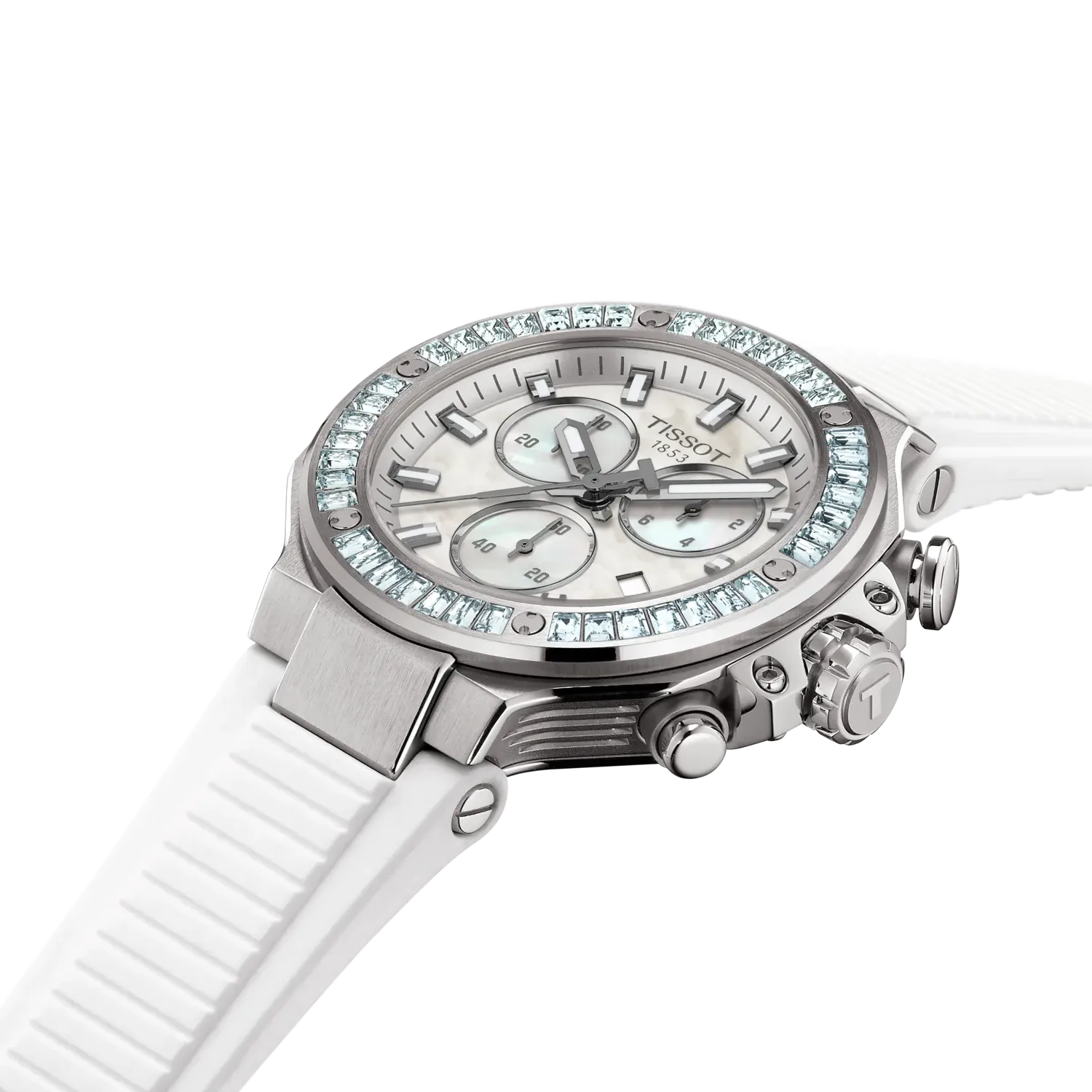 Tissot T-Race 38mm Beyaz Sedef T1418179711100 detay görseli 5