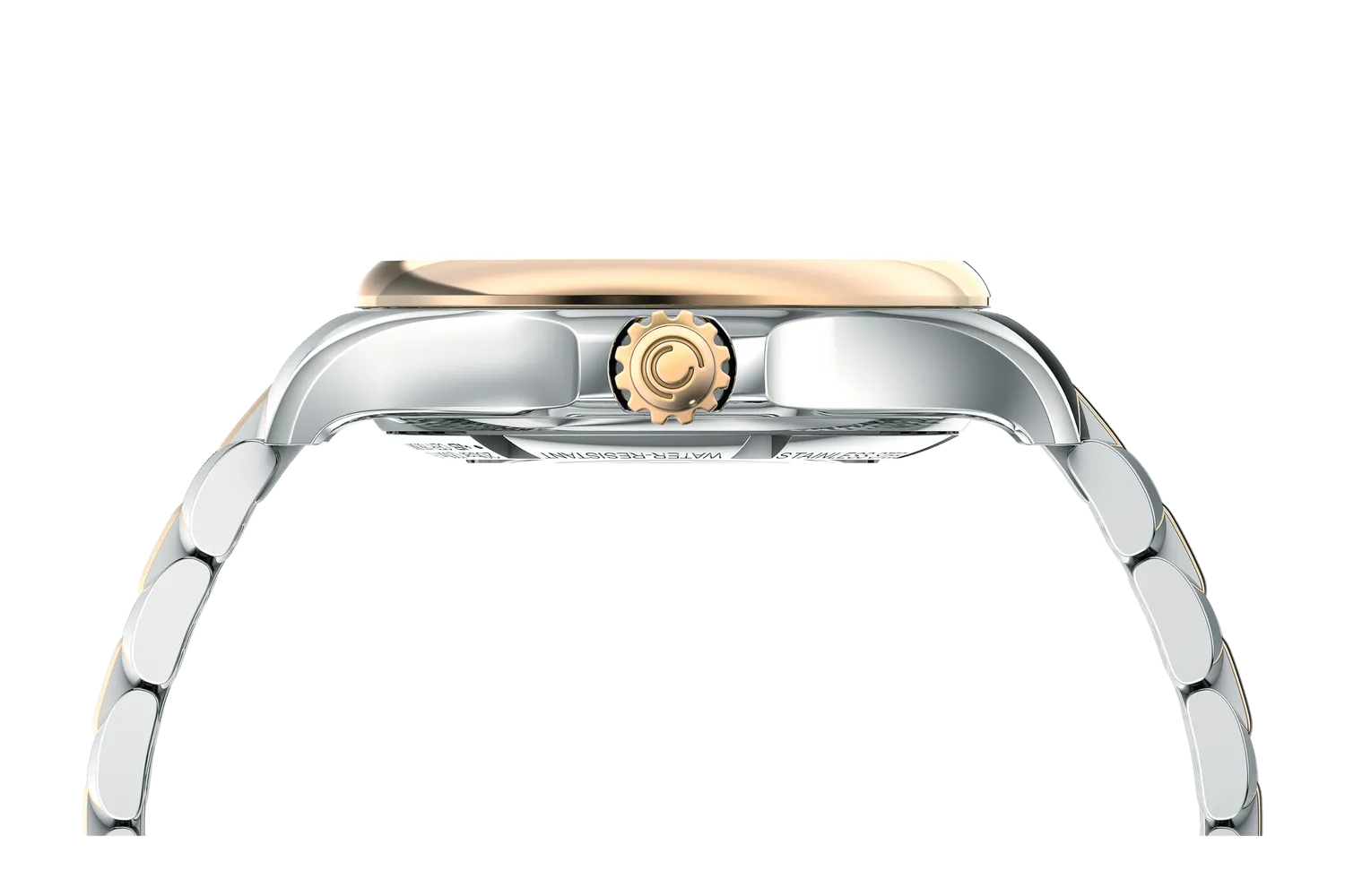 Certina DS Action Lady Powermatic 80 Otomatik Kahverengi C0322072229600 detay görseli 3