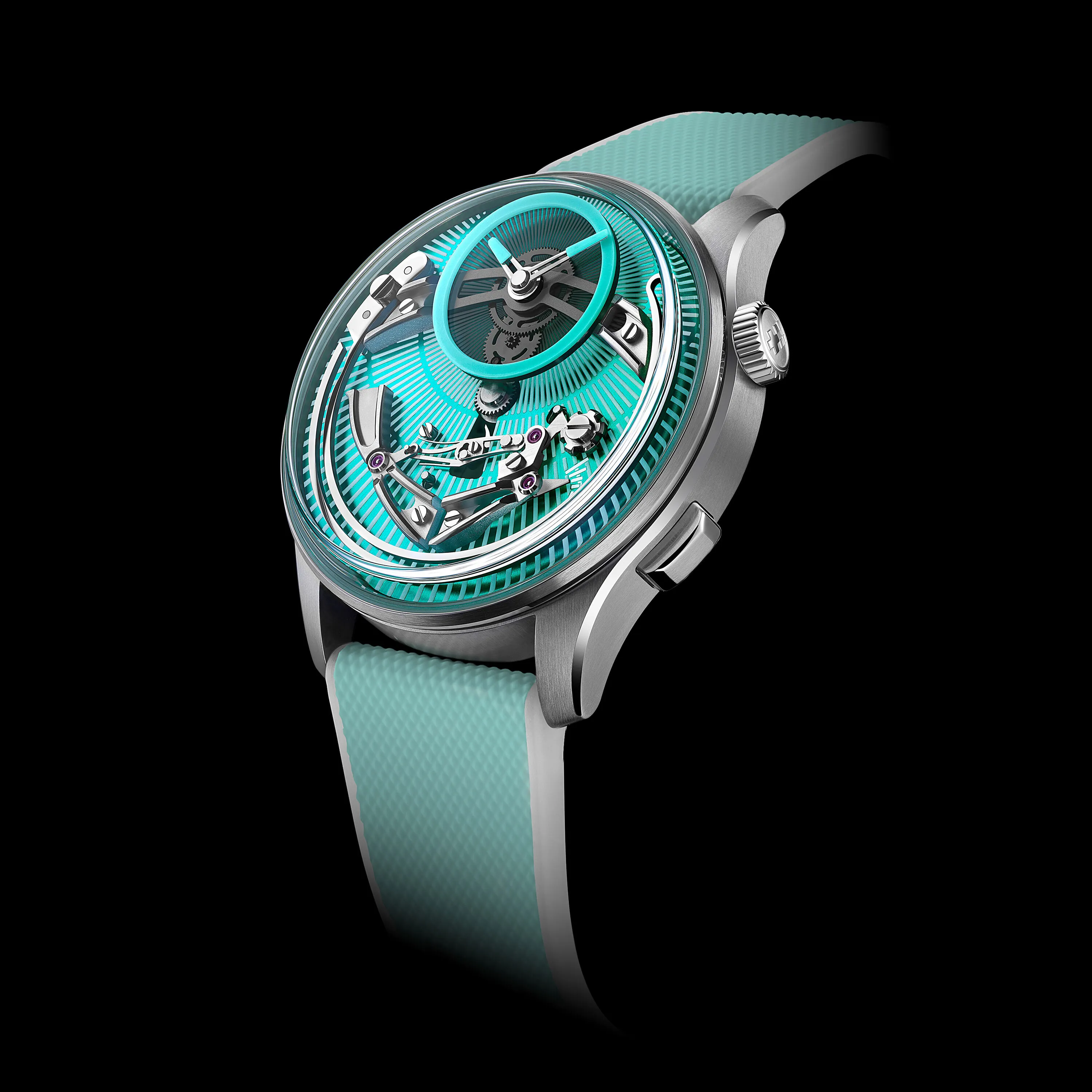 Christopher Ward C1 Bel Canto Lumière Neon Otomatik C0141APT4T00V0RV detay görseli 3