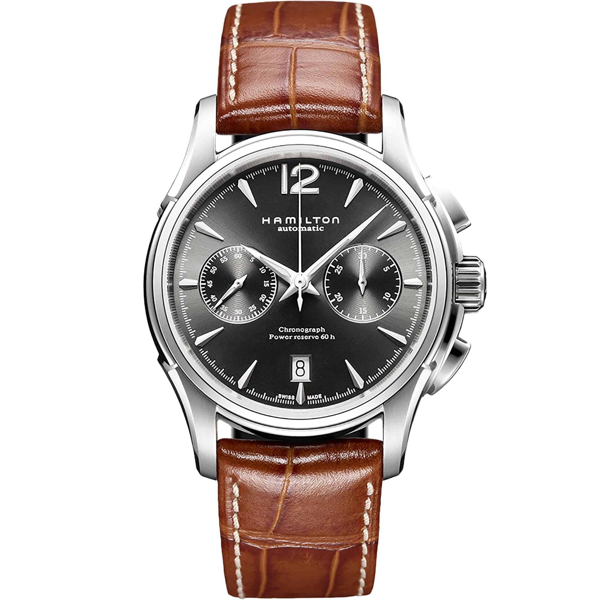 Hamilton Jazzmaster Auto Chrono Grey H32606585 detay görseli 1
