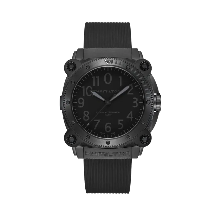 Hamilton Khaki Navy BeLOWZERO Otomatik Siyah H78505330