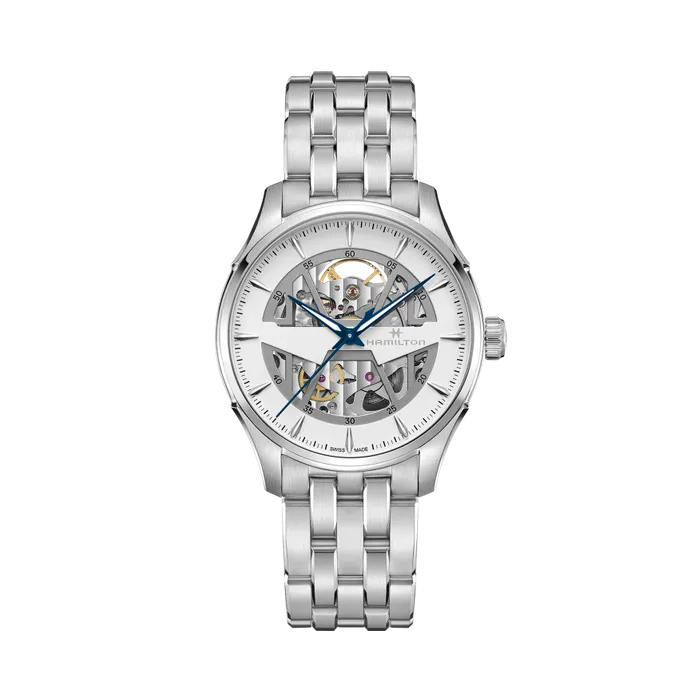 Hamilton Jazzmaster Skeleton Auto Otomatik Beyaz H42535110