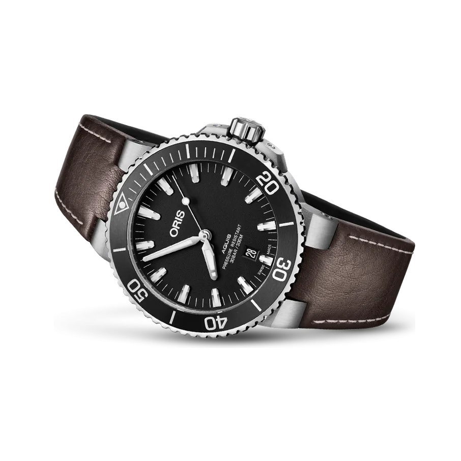 Oris Aquis Date Otomatik Siyah 01733773041240752410EB