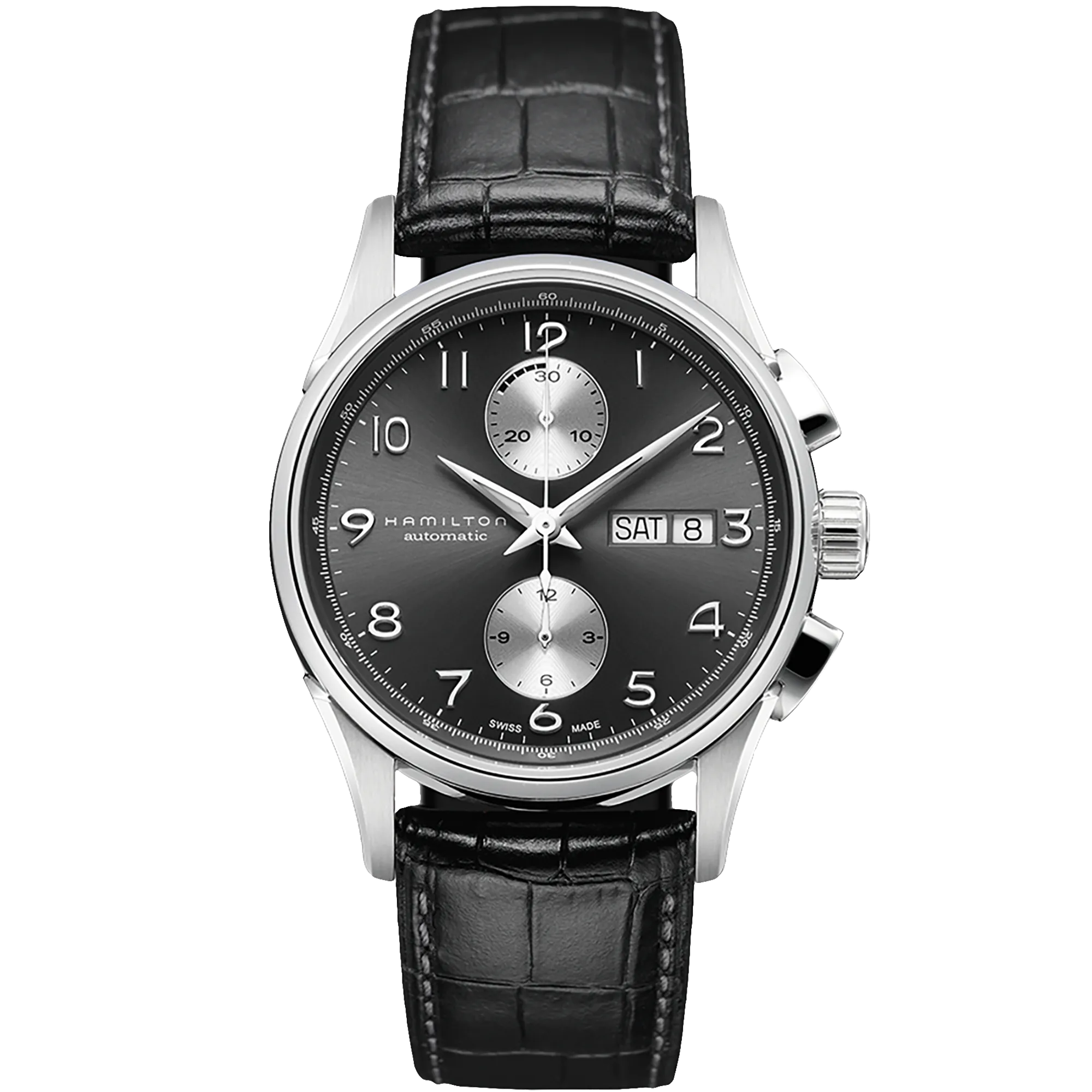 Hamilton Jazzmaster Maestro Auto Chrono Siyah H32576785 detay görseli 1