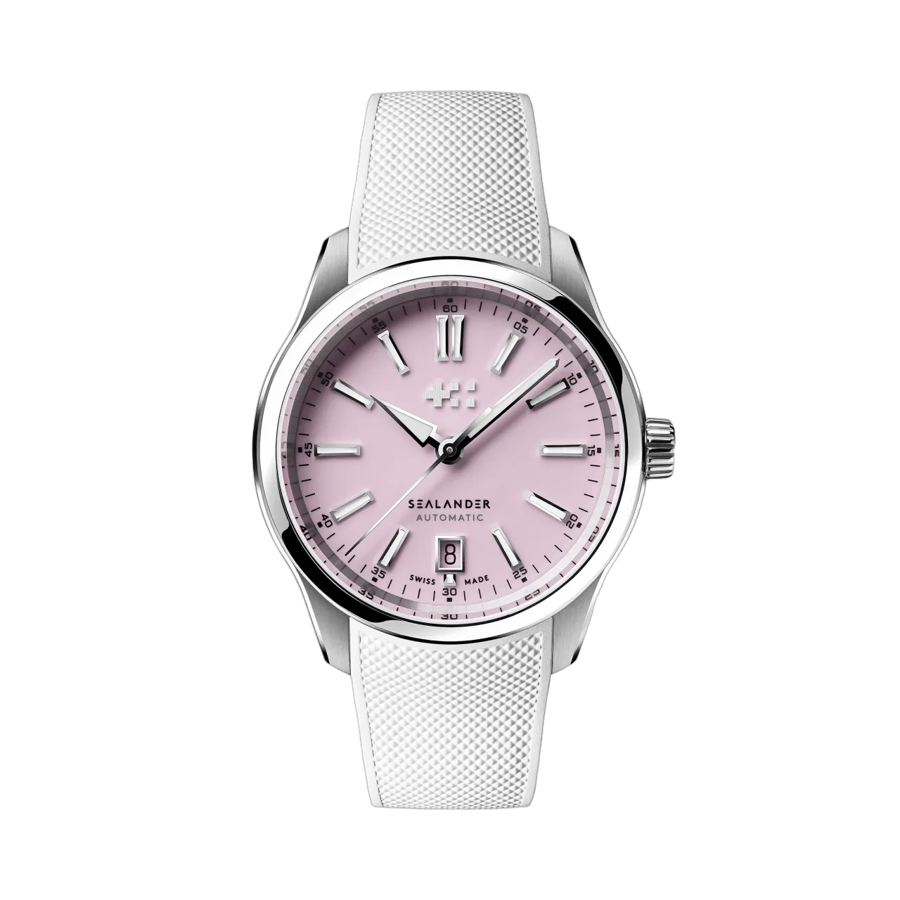 Christopher Ward C63 Sealander Automatic Pembe C6339ADA4S00P0RW