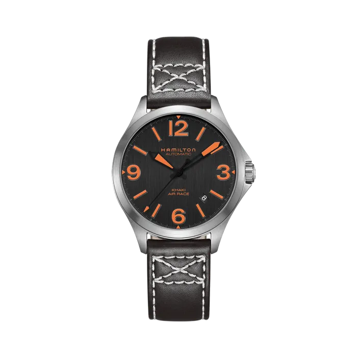 Hamilton Khaki Aviation Air Race Auto Black H76235731