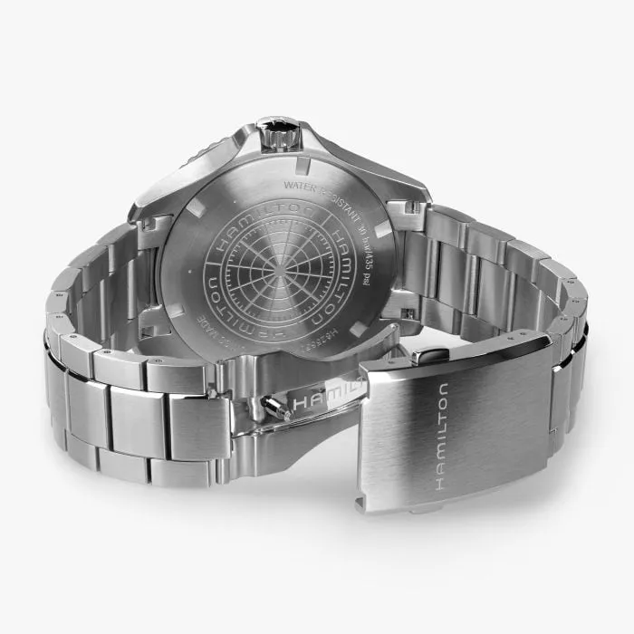 Hamilton Khaki Navy Scuba Otomatik Silver H82555150 detay görseli 3