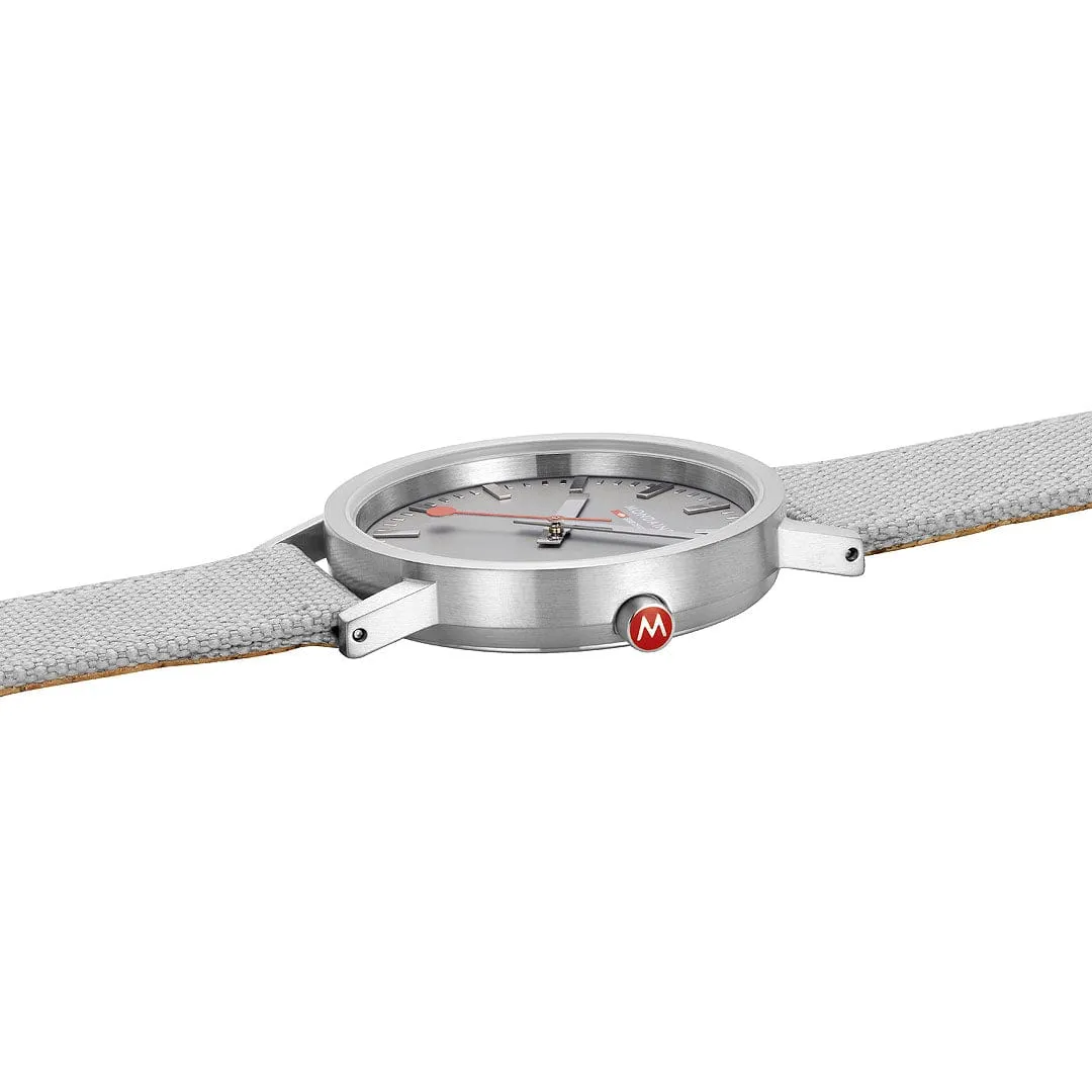 Mondaine Classic Good Gray A6603031480SBH detay görseli 5