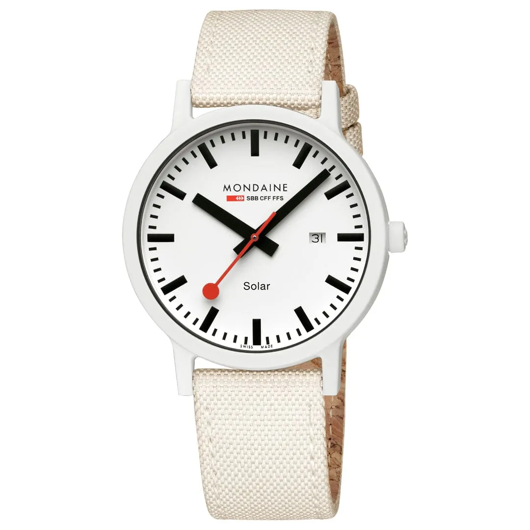 Mondaine Essence Solar White MS141910LA detay görseli 5