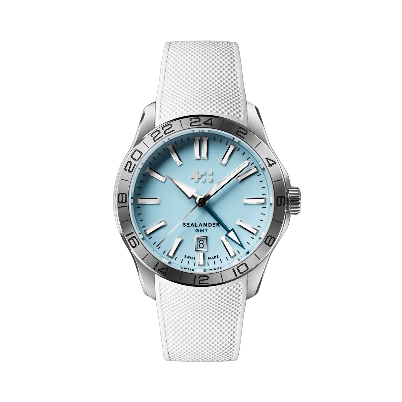 Christopher Ward C63 Sealander GMT Otomatik Sky Blue C6342AGM4S00B0RW