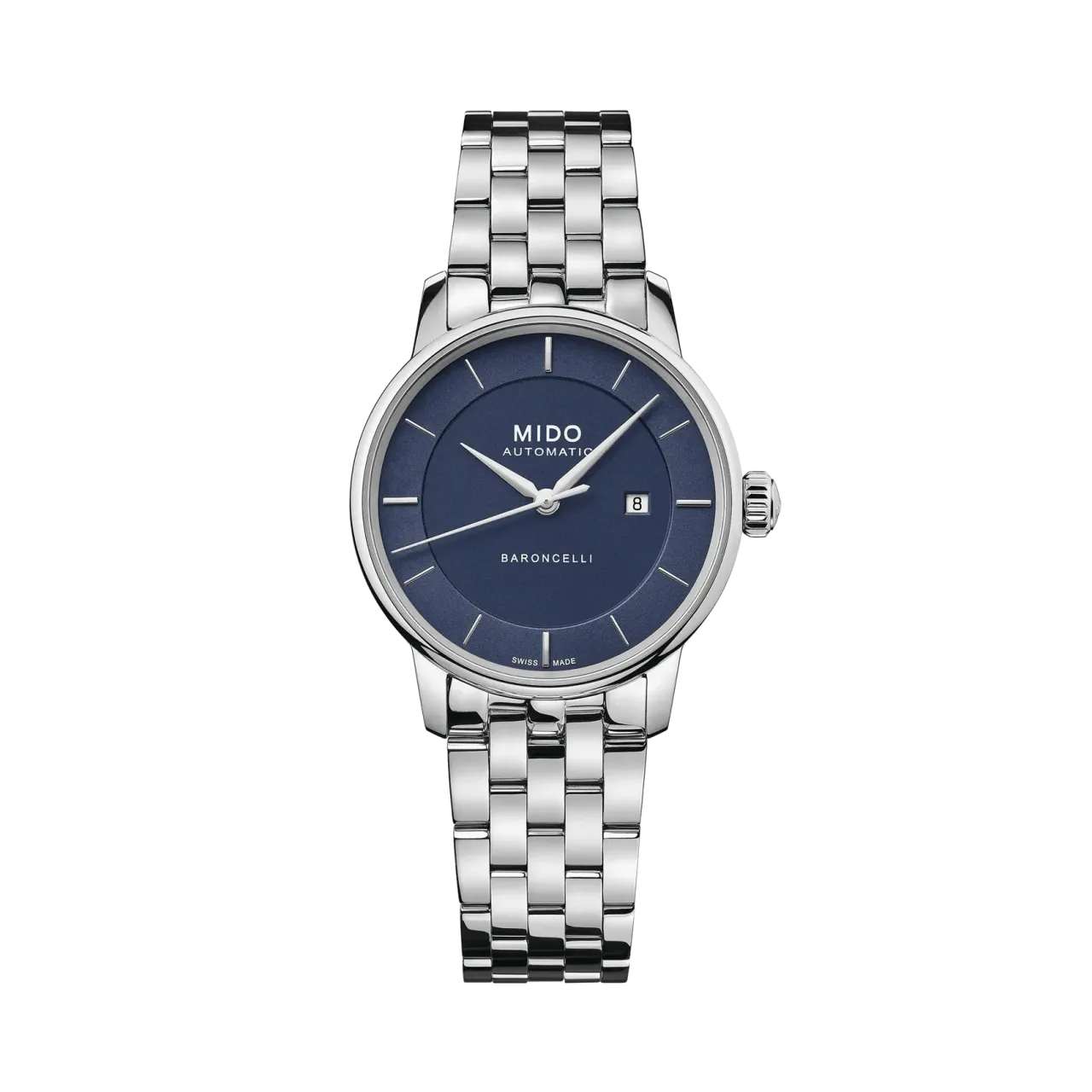 Mido Baroncelli Signature Lady Otomatik Mavi M0372071104100