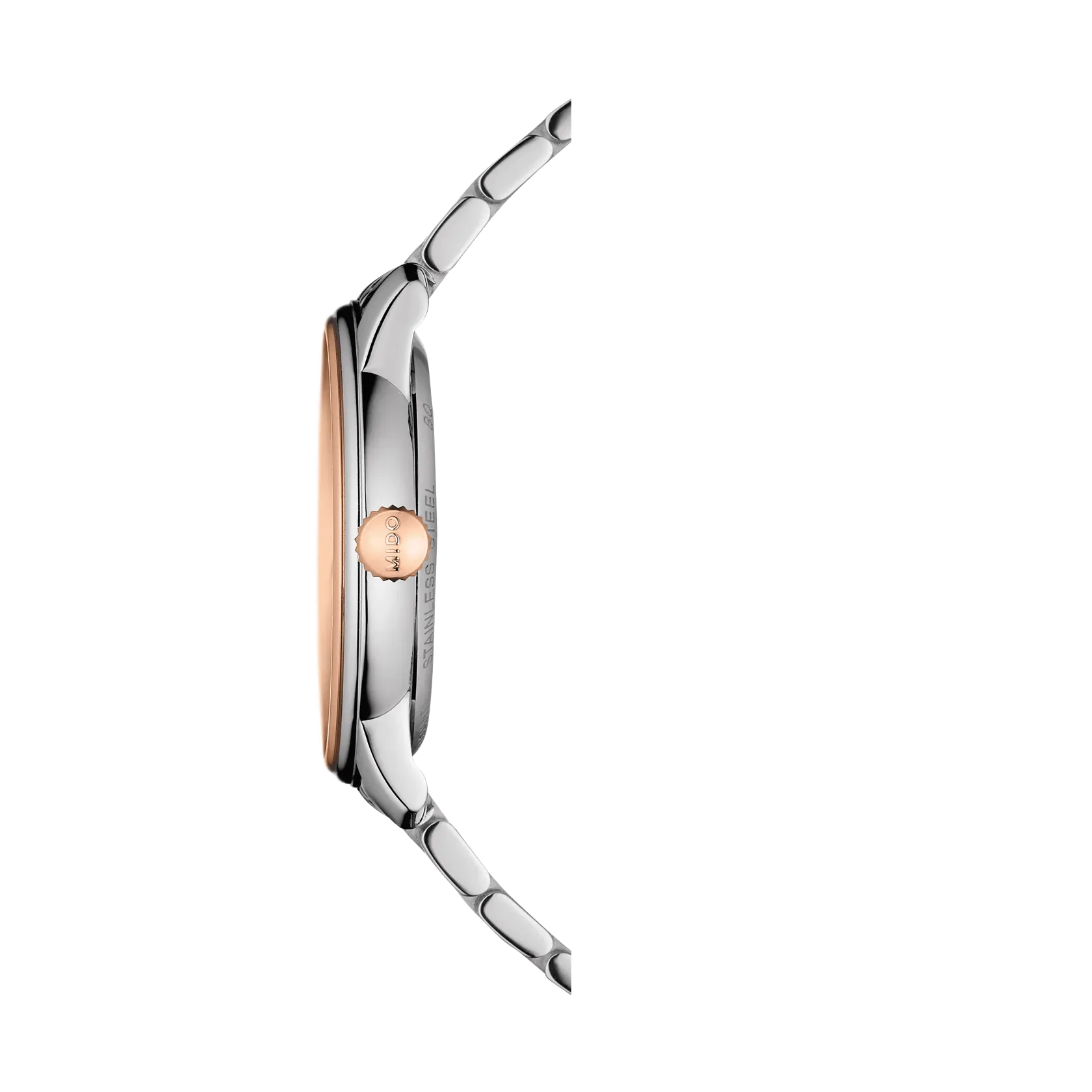Mido Baroncelli Heritage Lady Otomatik Beyaz M0272072201000 detay görseli 2