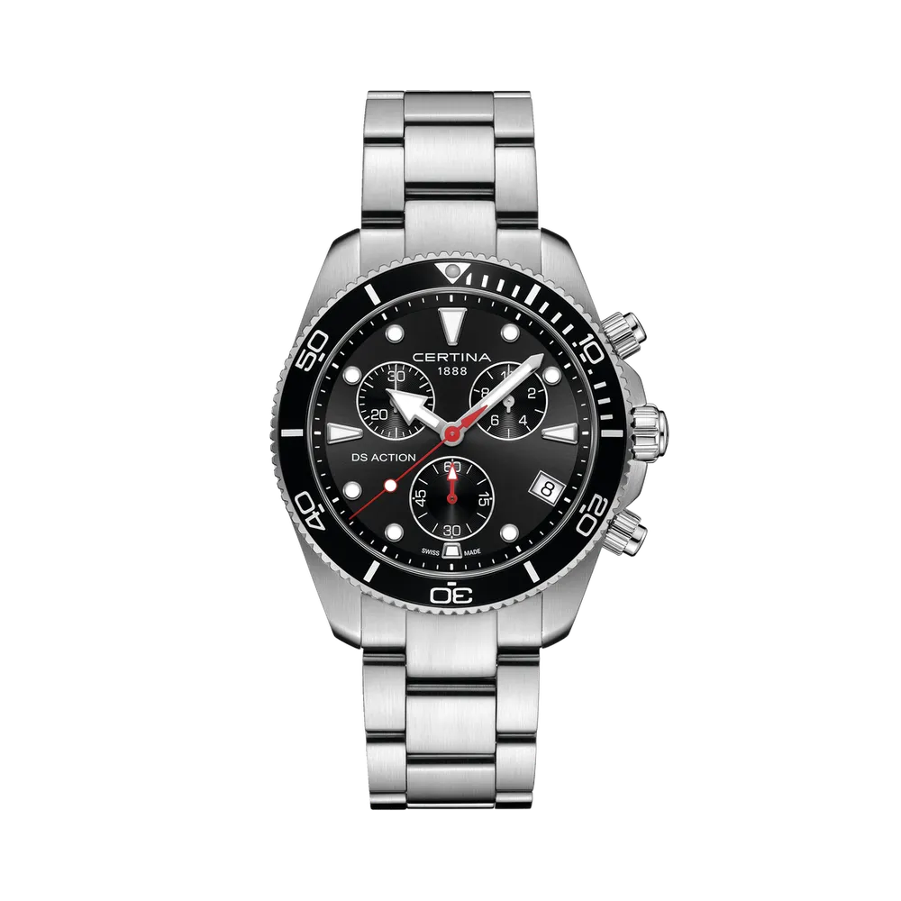 Certina DS Action Chrono Siyah C0484171105100