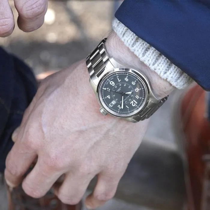 Hamilton Khaki Field Auto Otomatik Yeşil H70595163 detay görseli 1