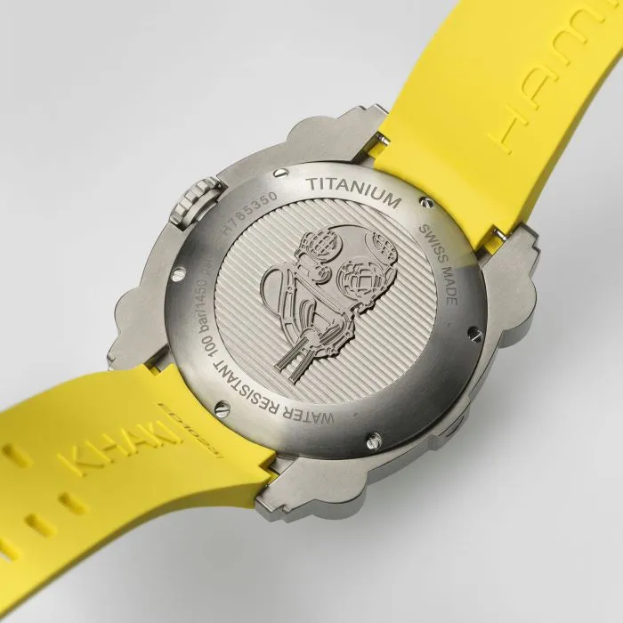 Hamilton Khaki Navy BeLOWZERO Auto TITANIUM Otomatik Gri H78535380 detay görseli 3