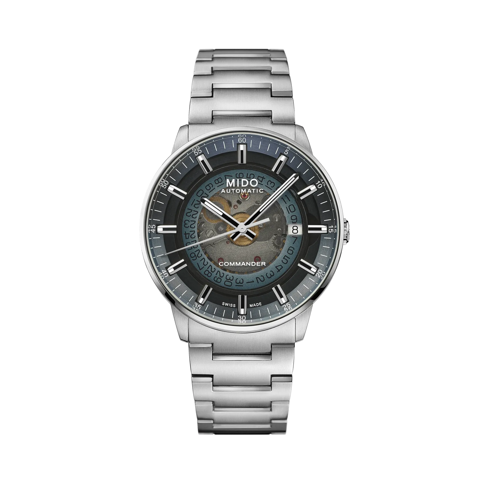 Mido Commander Gradient Otomatik Mavi M0214071141101